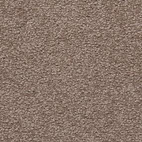 Textured Saxony Fieldstone Brown Carpet