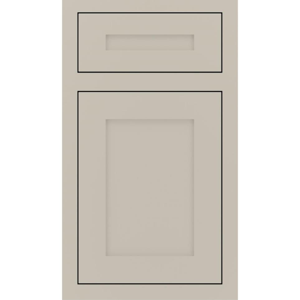 Inset Mindful Gray Paint - Grey Inset Cabinets