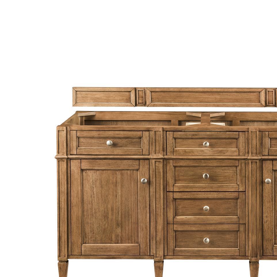 Base with Sink Top Saddle Brown Medium Finish Vanities