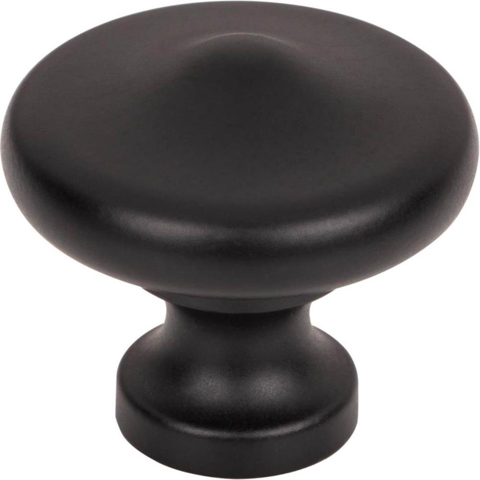 Knob Flat Black Black Knobs