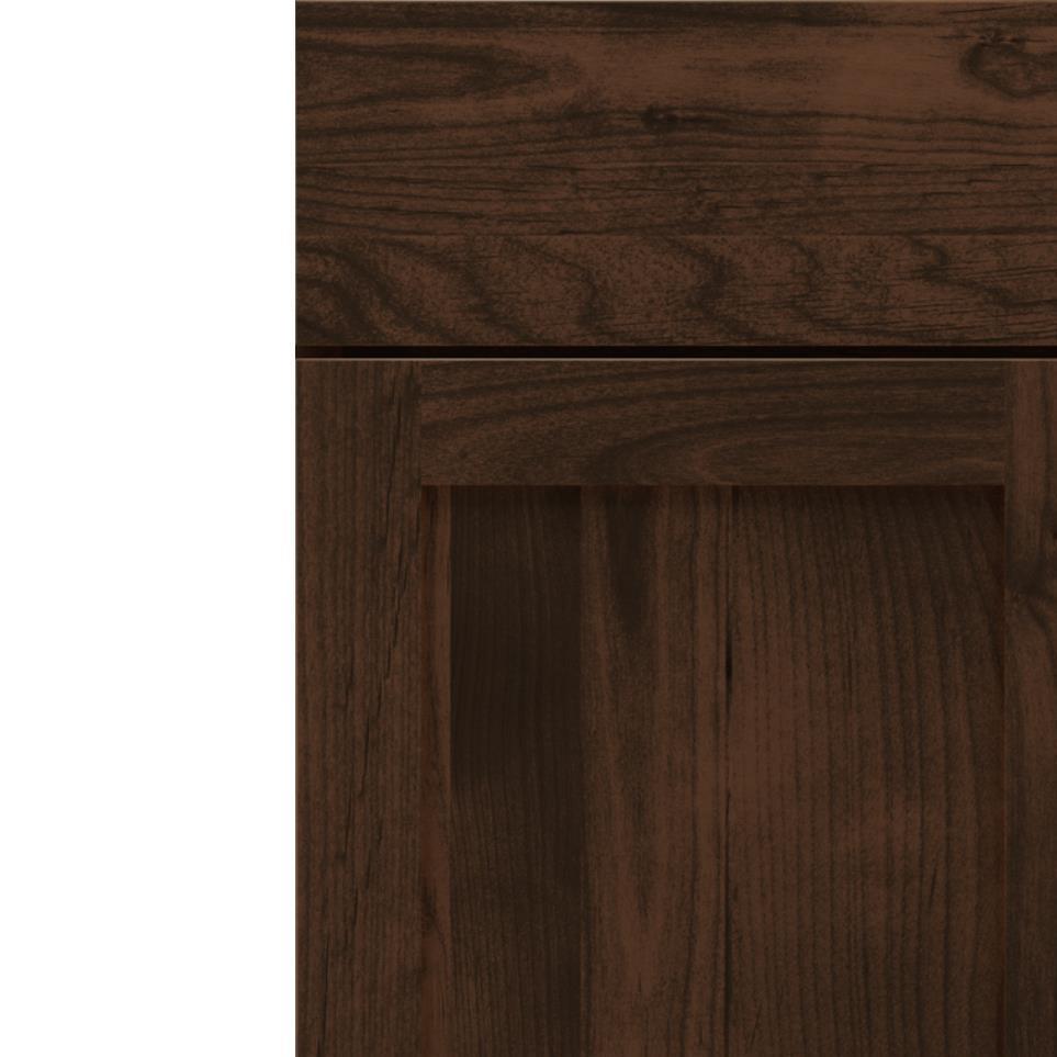 Square Rodeo Dark Finish Square Cabinets