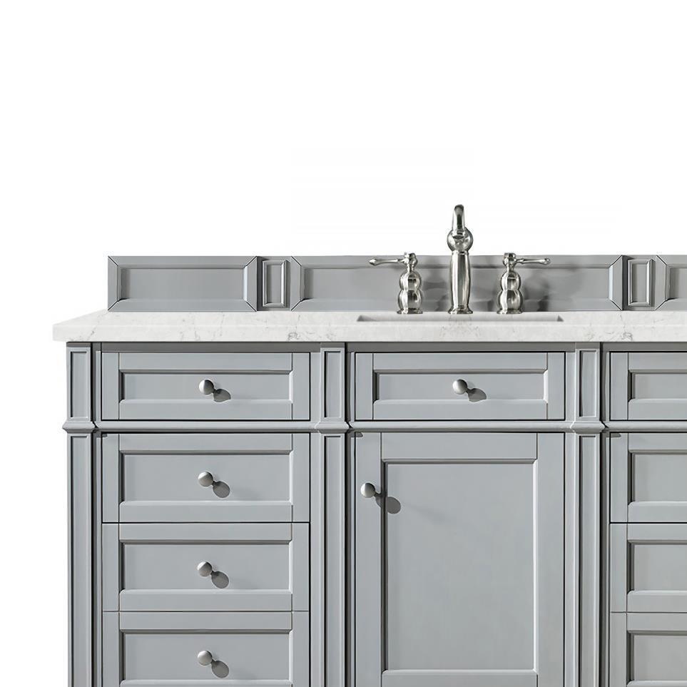 Base with Sink Top Urban Gray Grey / Black Vanities