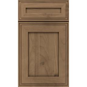 Square Gunny Medium Finish Square Cabinets