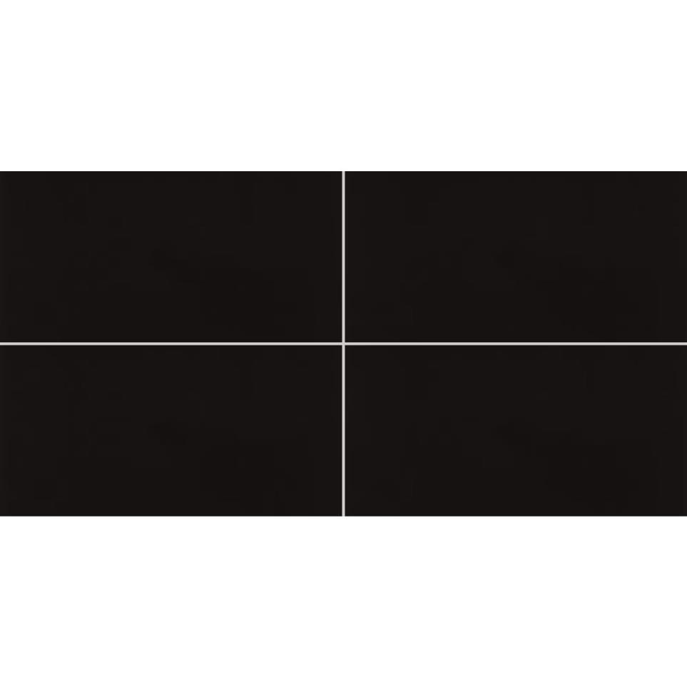 Tile Black Matte Black Tile