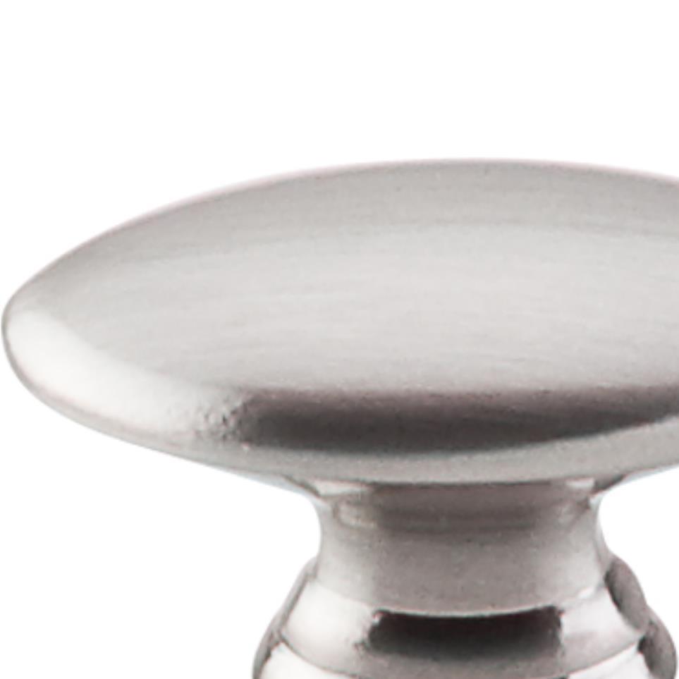 Knob Brushed Satin Nickel Nickel Knobs