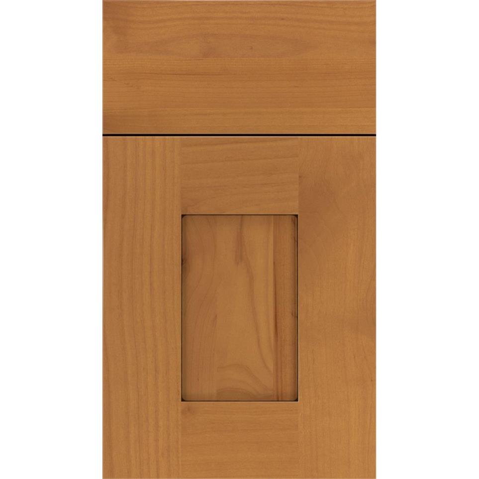 Square Ginger Black Glaze Glaze - Stain Square Cabinets
