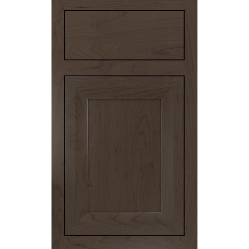 Inset Boulder Dark Finish Inset Cabinets