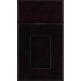 Square Espresso Black Glaze Glaze - Stain Square Cabinets