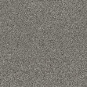 Textured Saxony Ornate Gray Carpet