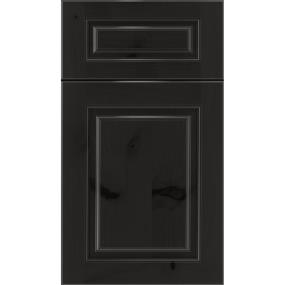 Square Charcoal Dark Finish Square Cabinets