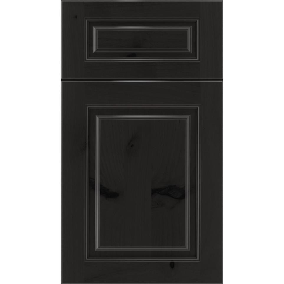 Square Charcoal Dark Finish Square Cabinets