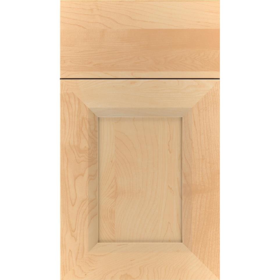 Square Natural Light Finish Square Cabinets