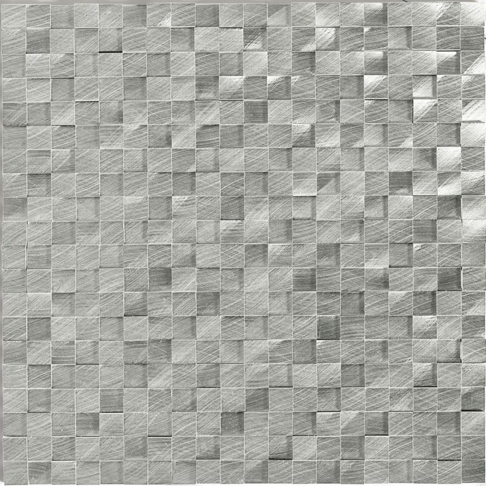 Mosaic Steel Satin Gray Tile