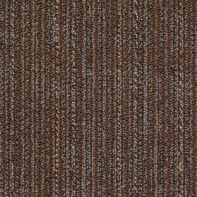 Loop Chestnut Brown Carpet Tile