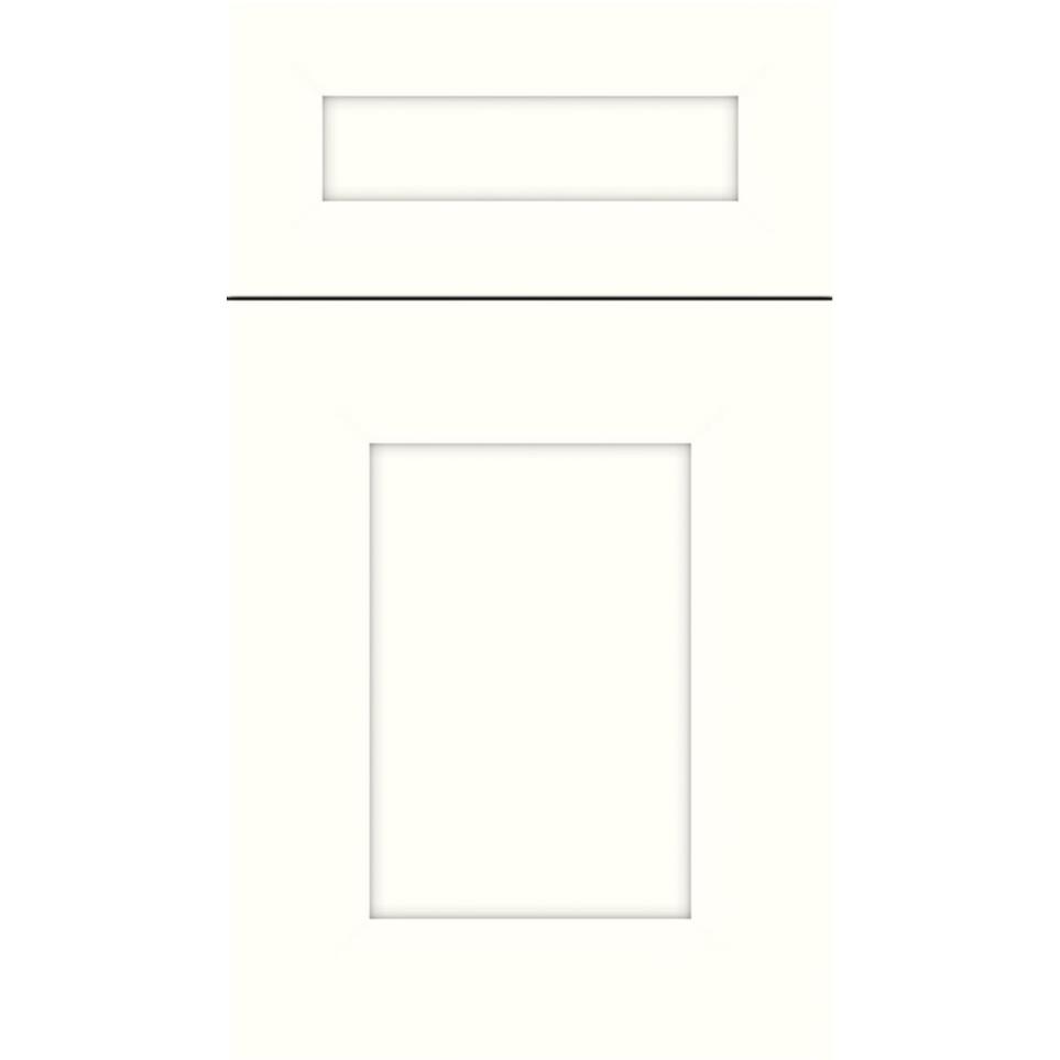 5 Piece Alabaster Paint - White 5 Piece Cabinets