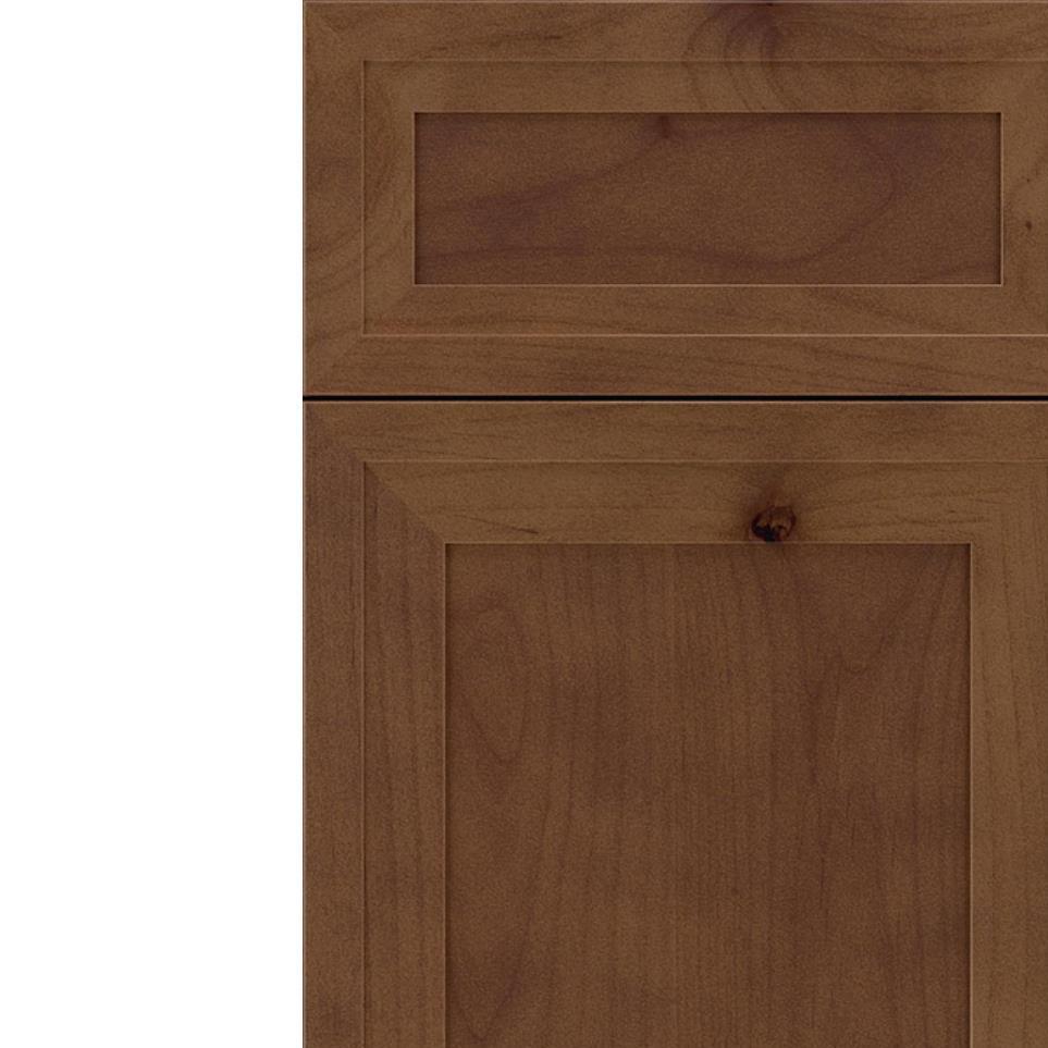 Square Sienna Medium Finish Square Cabinets