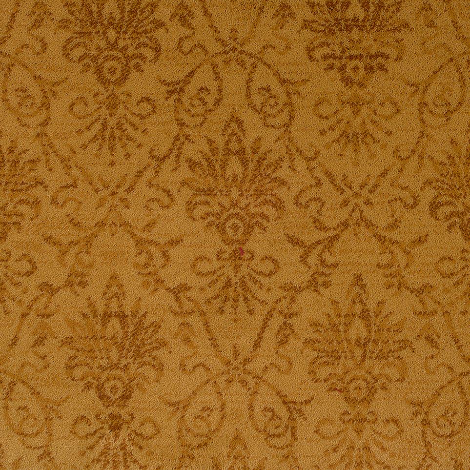 Pattern Gold Orange Carpet