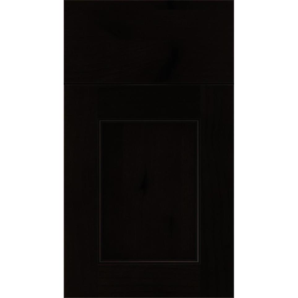 Square Espresso Black Glaze Glaze - Stain Square Cabinets