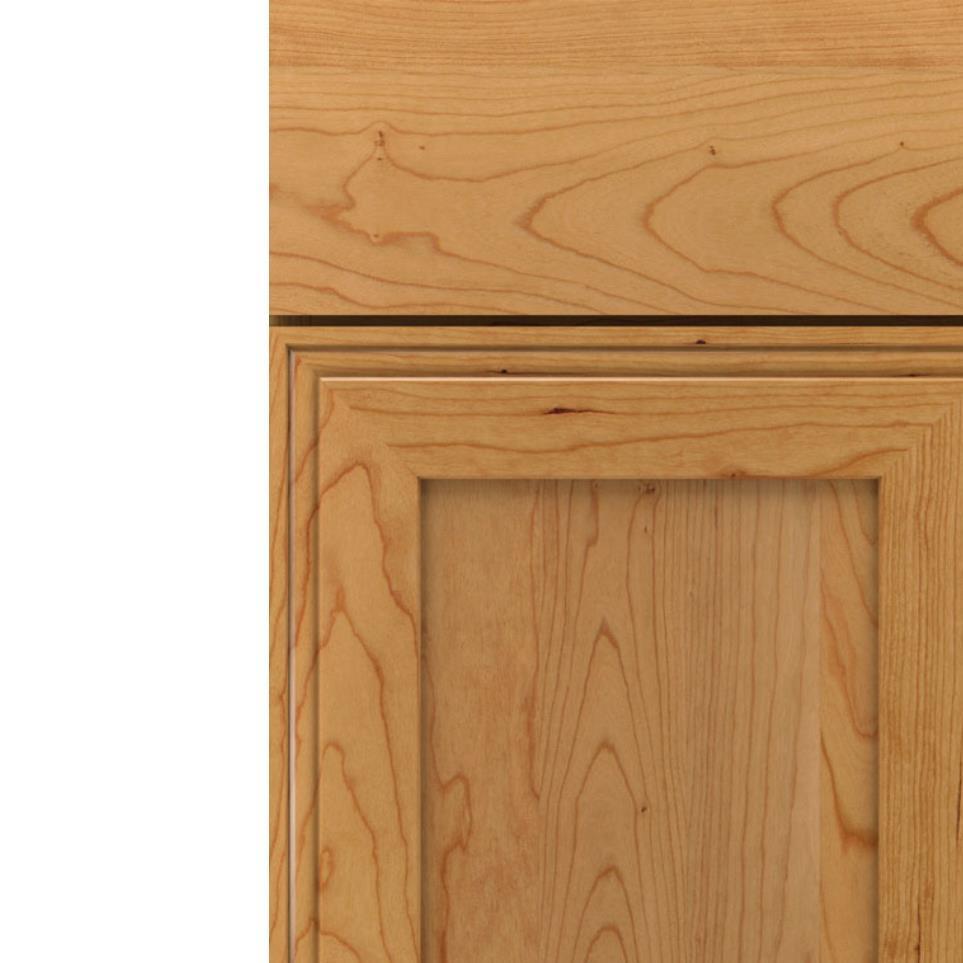 Square Natural Light Finish Square Cabinets