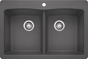 Cinder  Grey / Black Sinks