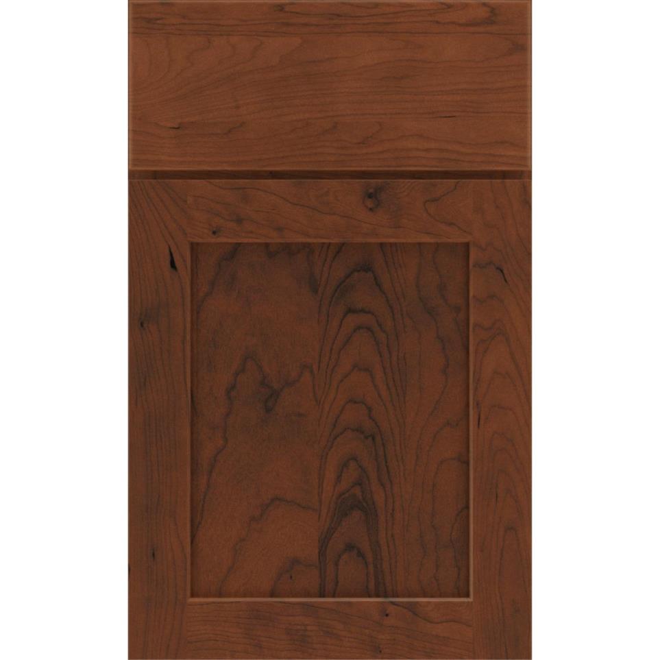 Square Tundra Dark Finish Square Cabinets