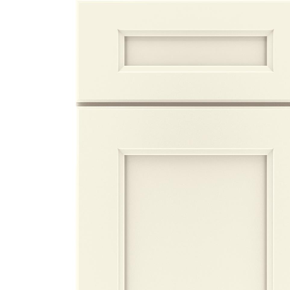 5 Piece Coconut Paint - White 5 Piece Cabinets