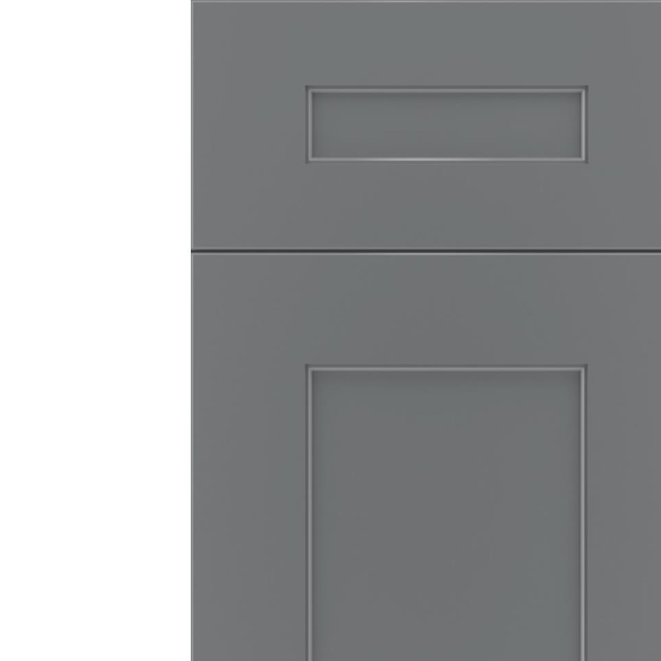 5 Piece Cloudburst Paint - Grey 5 Piece Cabinets