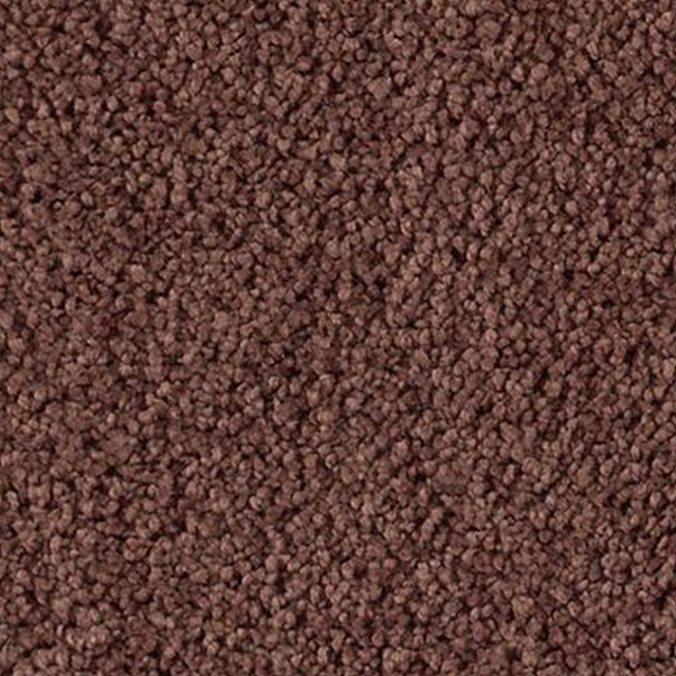 Textured Saxony Daydream Brown Carpet