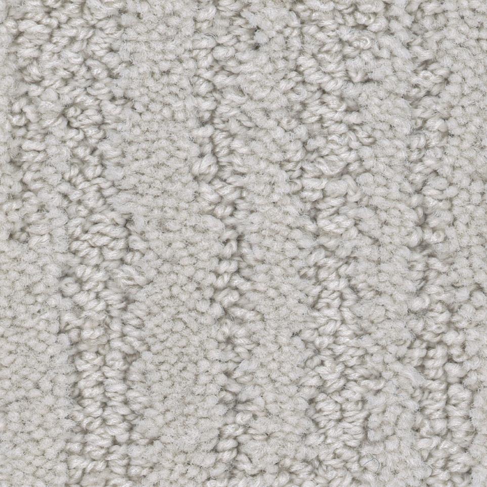 Pattern Feather White Carpet