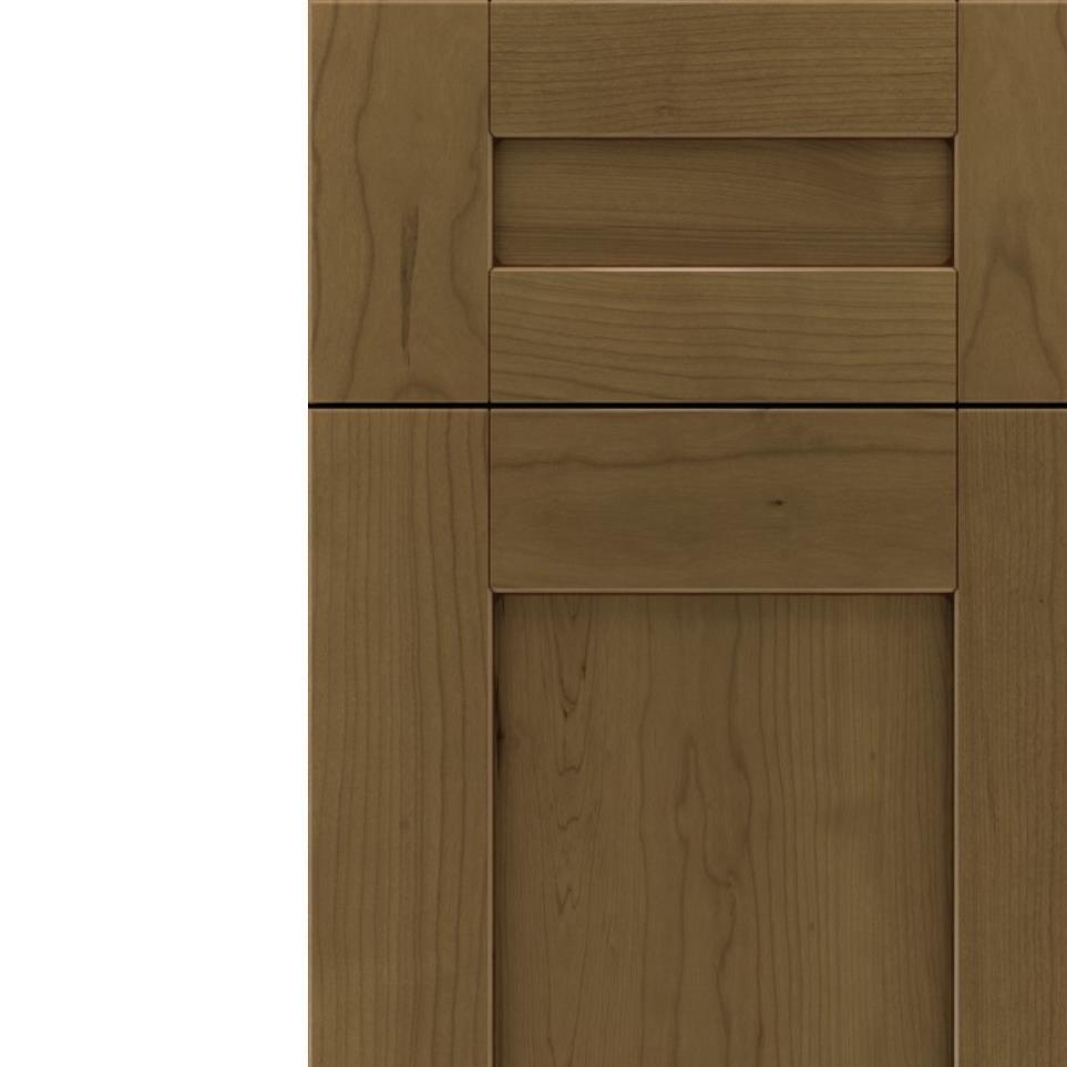 Square Frappe Mocha Glaze Glaze - Stain Square Cabinets