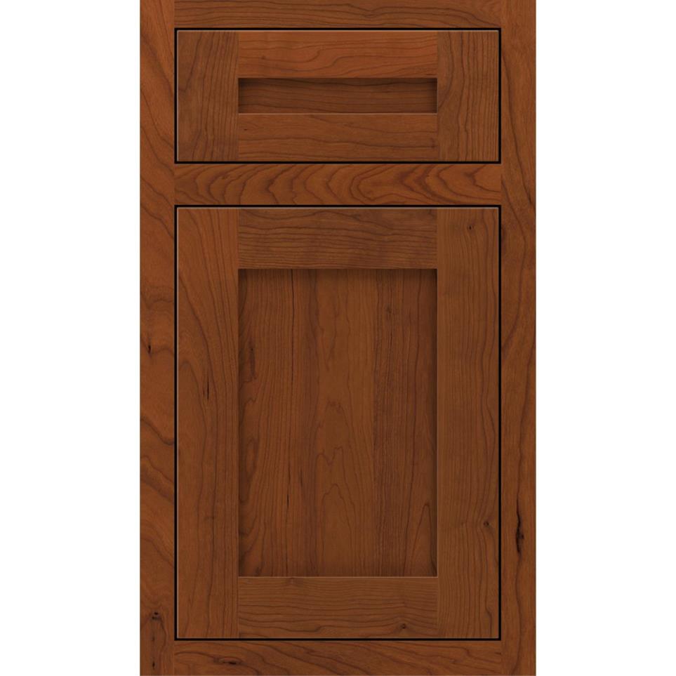 5 Piece Fennec Medium Finish 5 Piece Cabinets