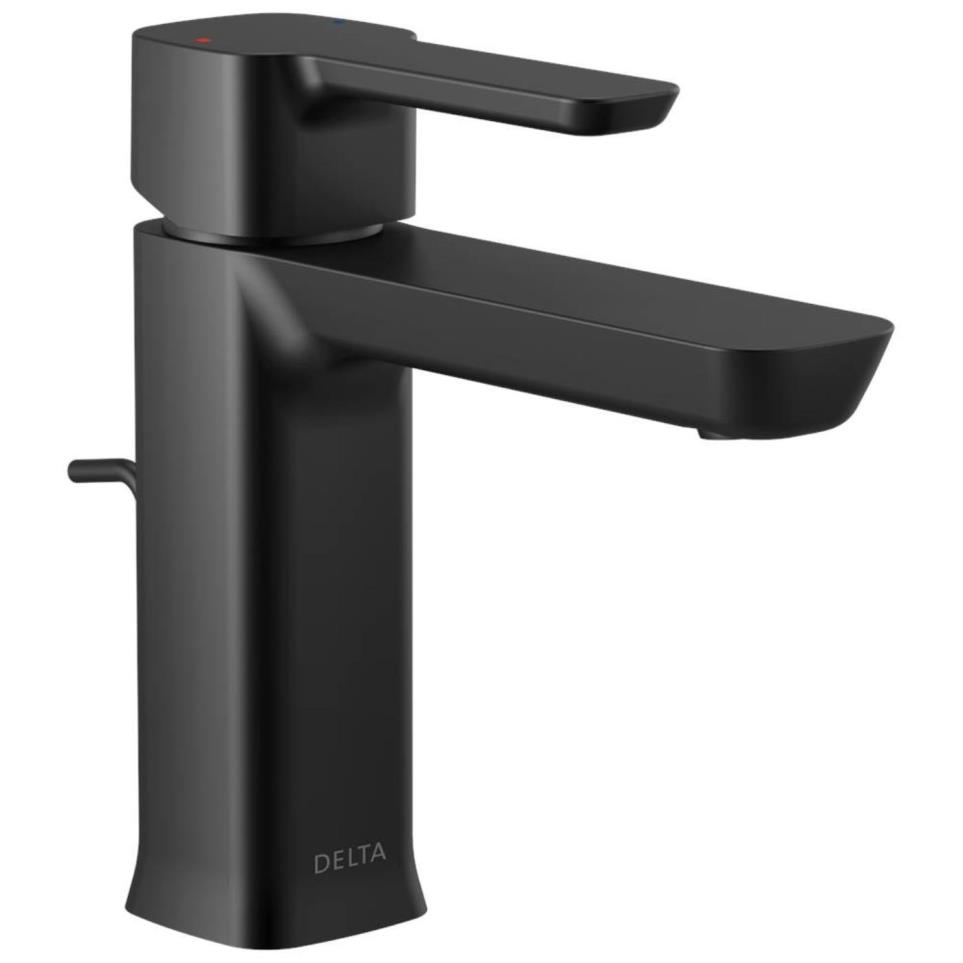 Bath Matte Black Black Faucets