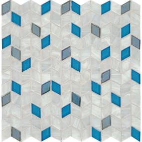 Mosaic Blue Bayou Glass Blue Tile