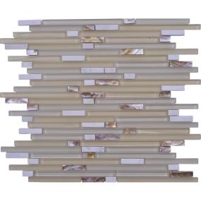 Mosaic Pearl Beach Beige/Tan Tile