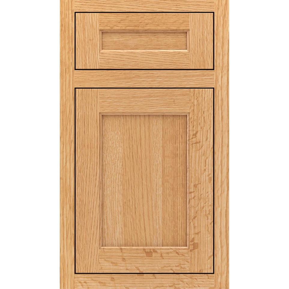 Inset Natural Light Finish Inset Cabinets