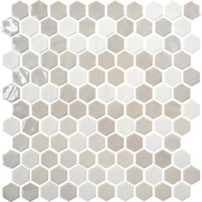 Mosaic Alabaster Mixed Gray Tile