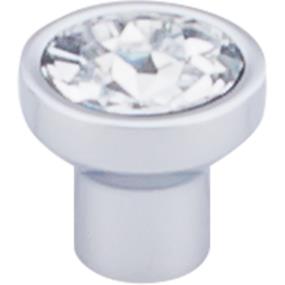 Knob Polished Chrome Base Chrome Knobs