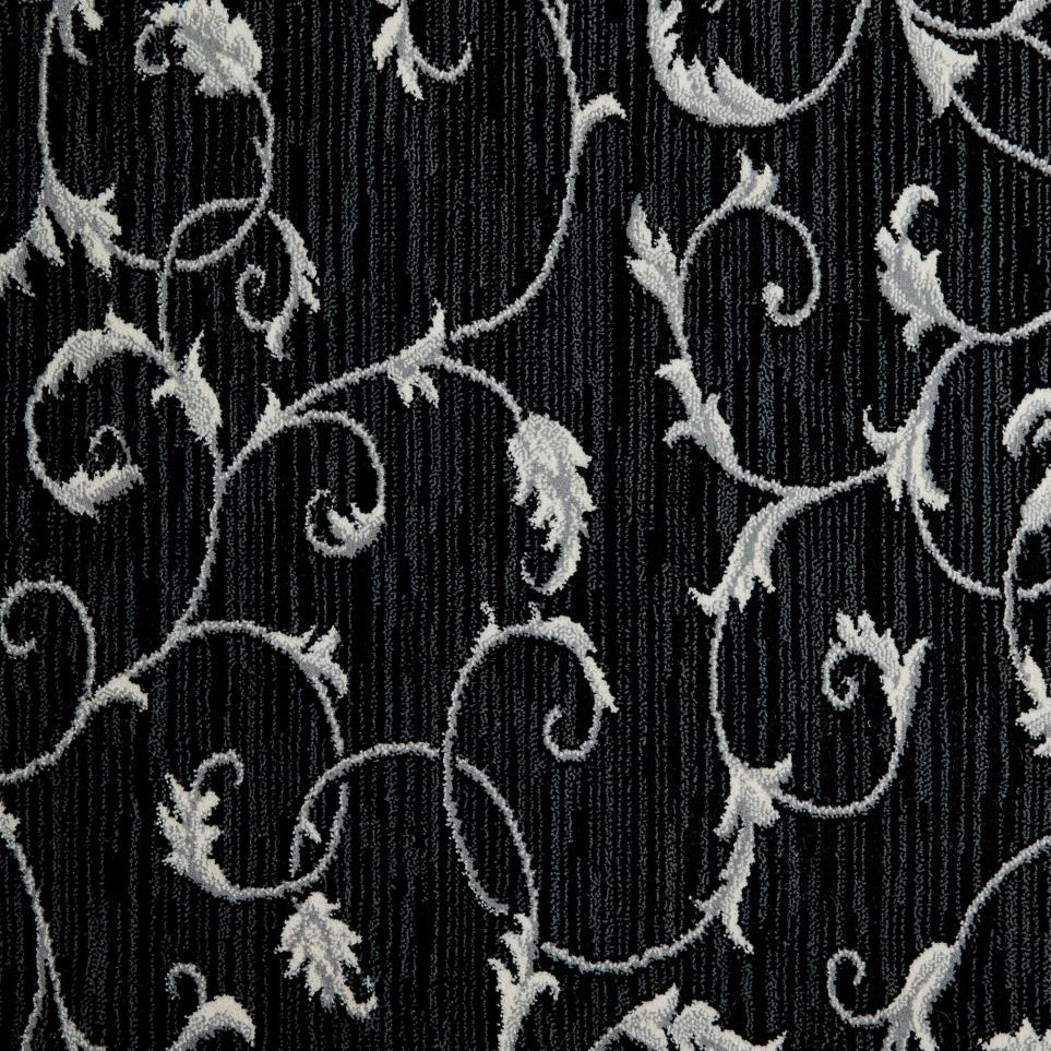 Woven Ebony Black Carpet