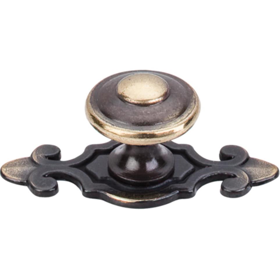 Knob Dark Antique Brass Brass / Gold Knobs