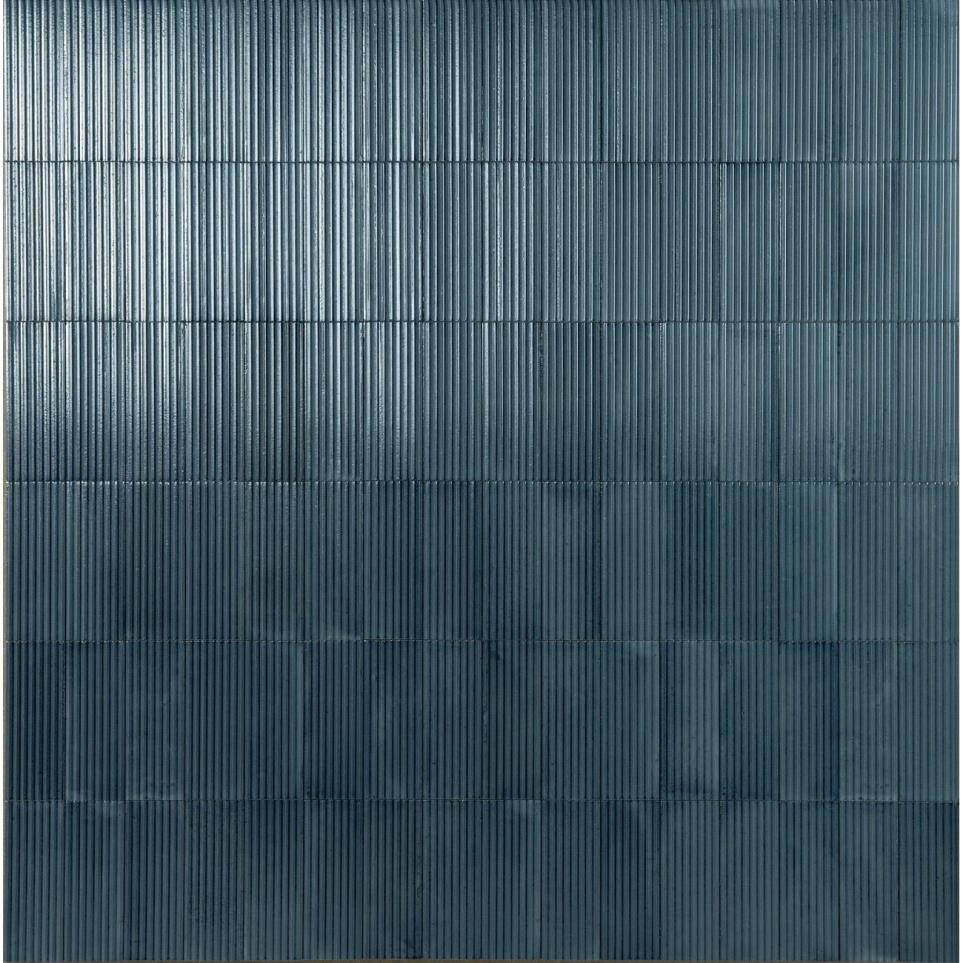 Tile Blu Structure Glossy Blue Tile