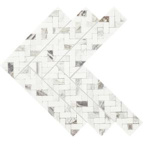 Mosaic Volakas Polished White Tile