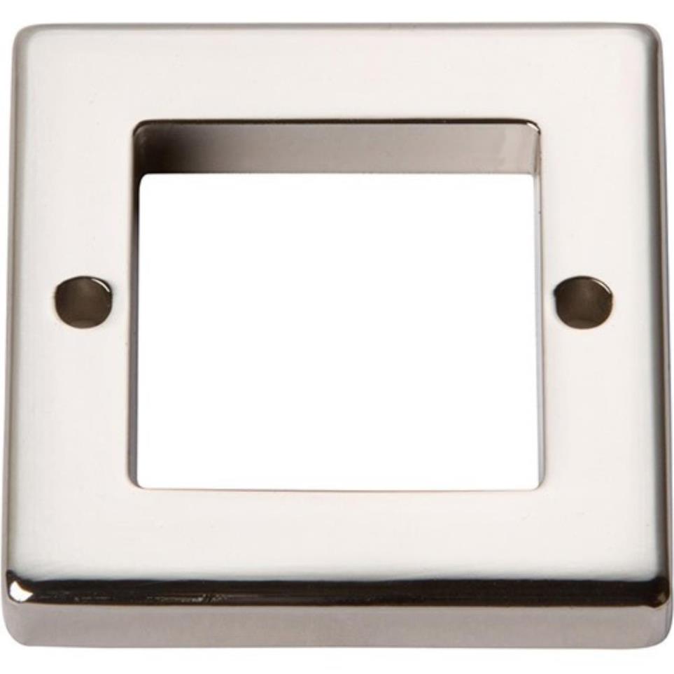 Square Base Polished Nickel Nickel Bases