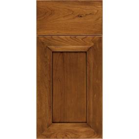 Square Nutmeg Onyx Medium Finish Square Cabinets