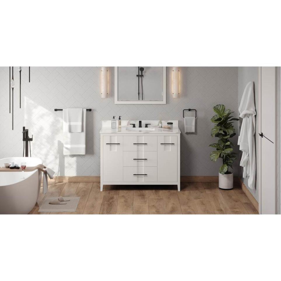 Base with Sink Top White White Vanities