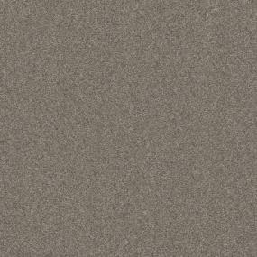 Textured Saxony Chestnut Frost Brown Carpet
