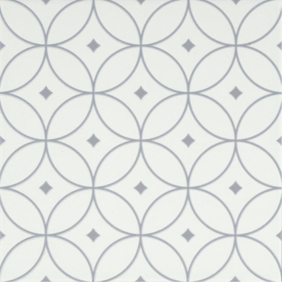 Decoratives and Medallions Gray Gray Tile