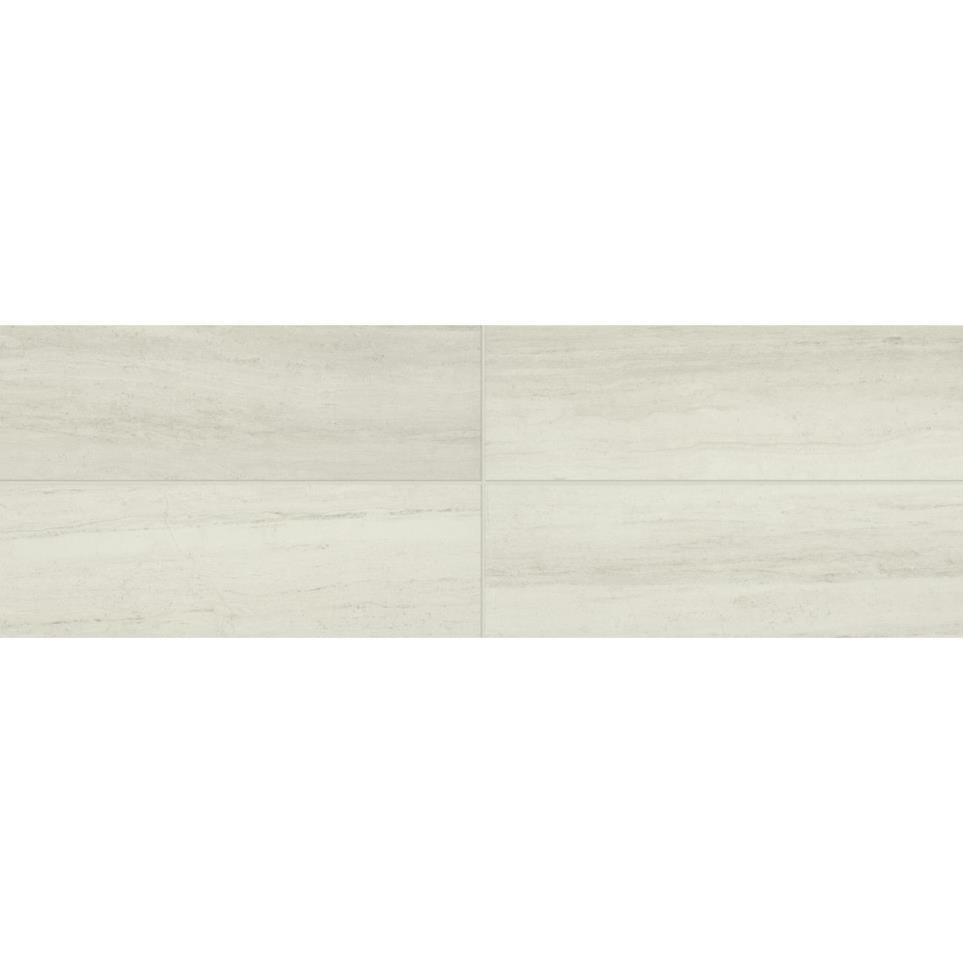 Tile Editorial White Matte Yellow Tile