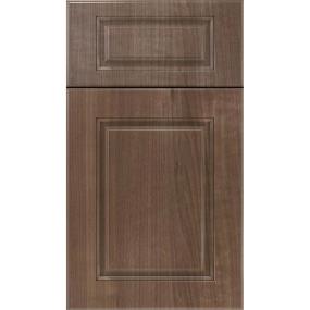 5 Piece Warm Walnut Medium Finish 5 Piece Cabinets