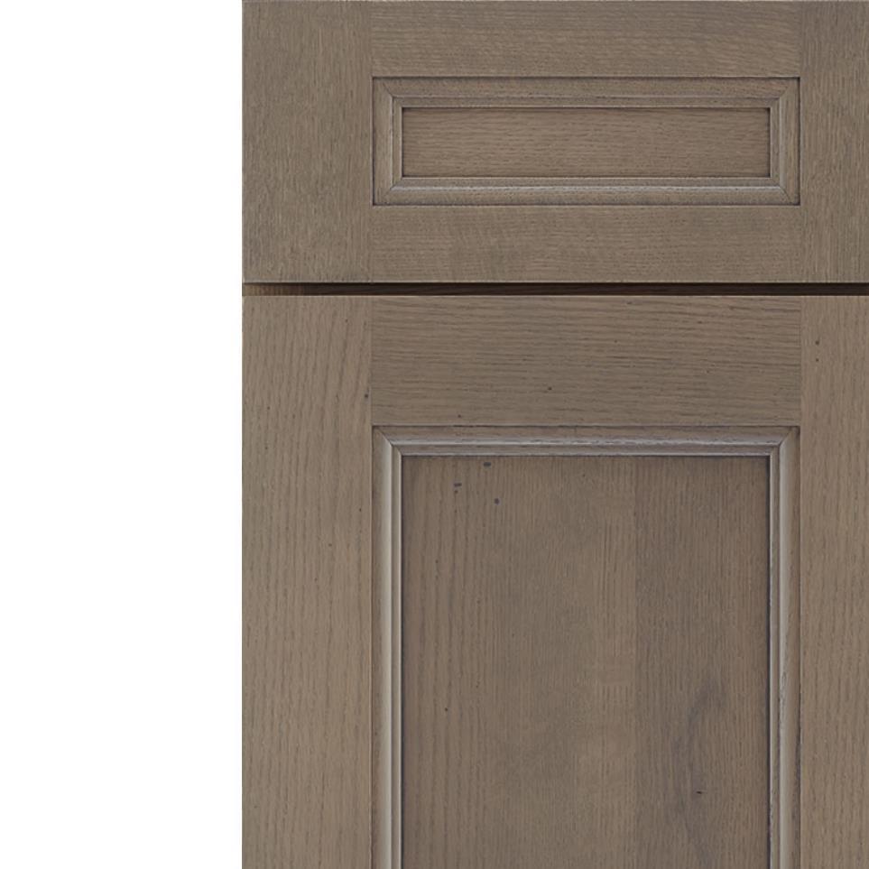 Square Cliff Medium Finish Square Cabinets