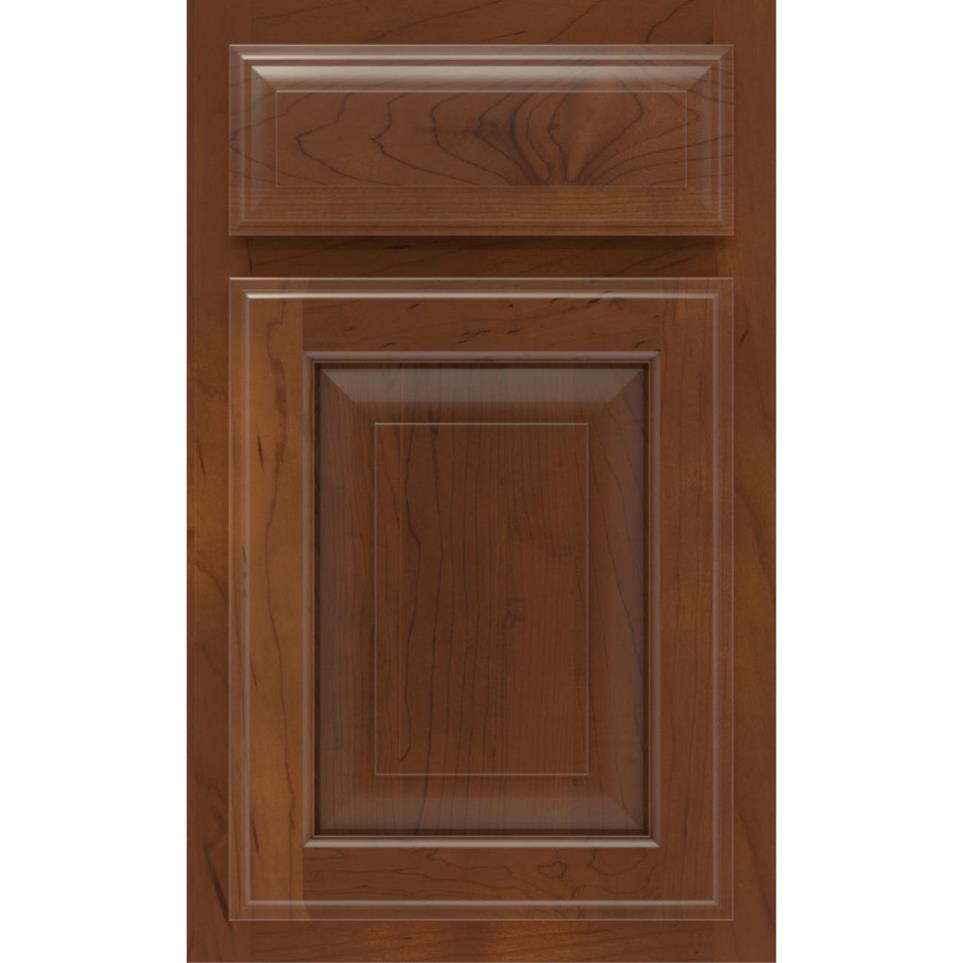 Square Tundra Dark Finish Square Cabinets